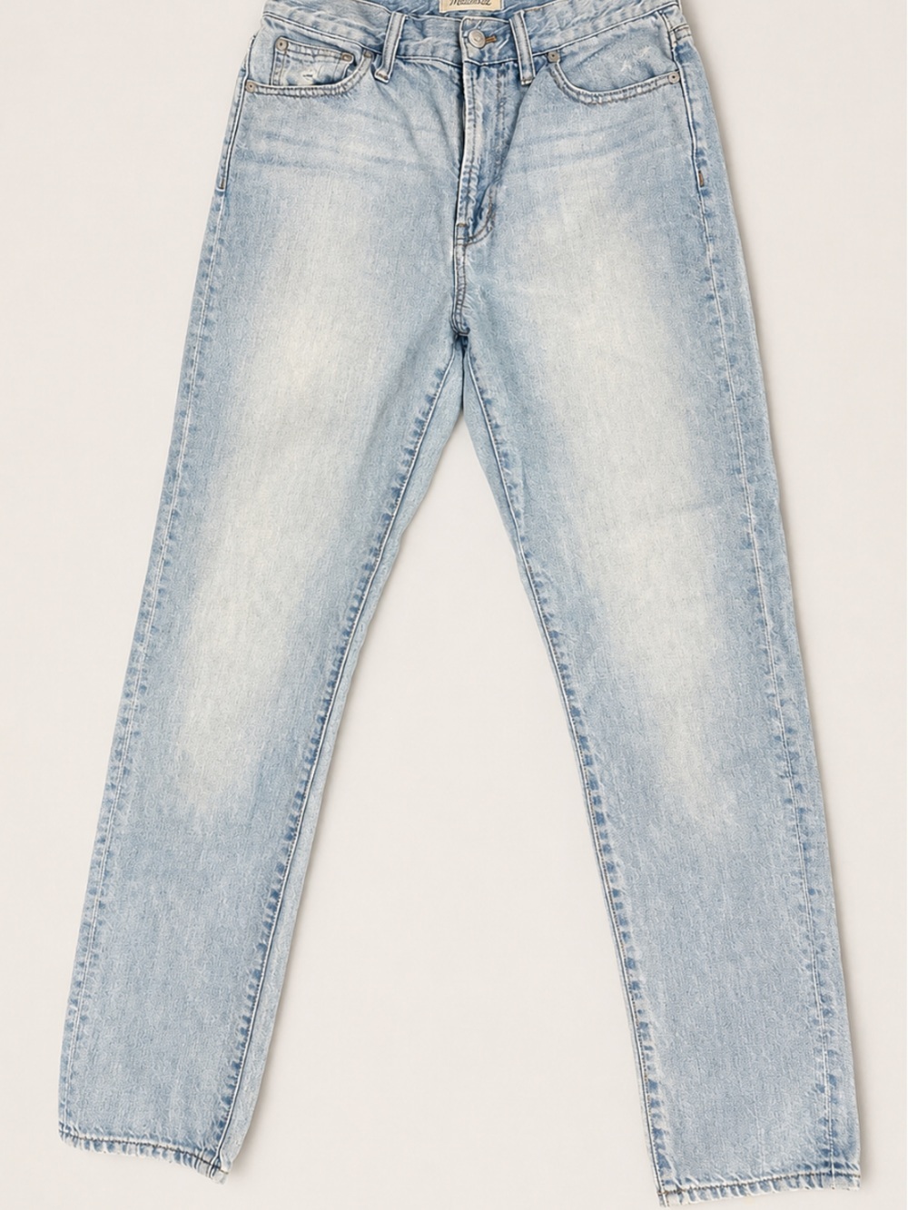 Madewell The Perfect Summer Jean High Rise Light Wash Straight Leg Jeans Size 27